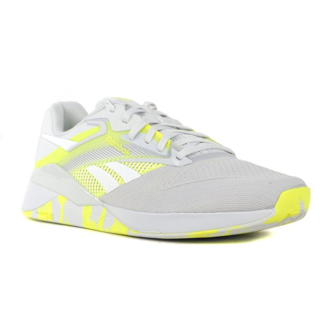 Reebok Men's Nano X4 Moon/Lime Training Shoes 100204675 - Image 2