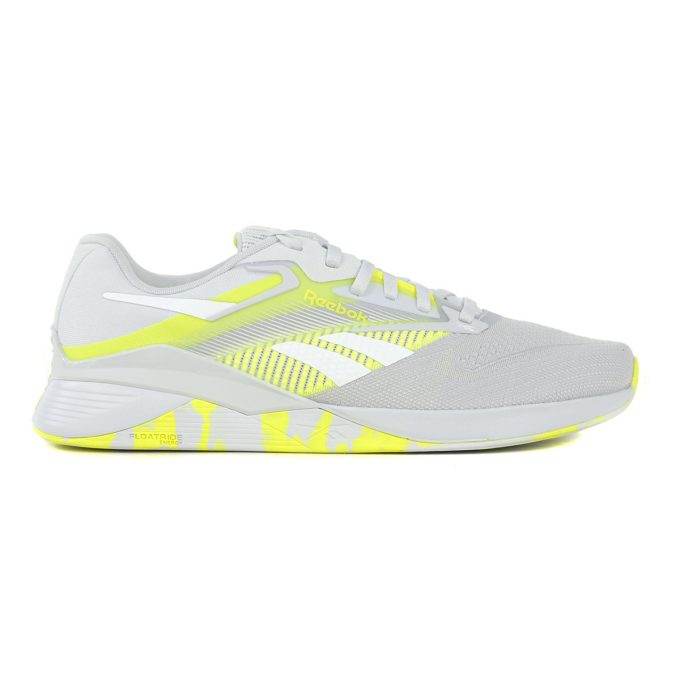 Reebok Men's Nano X4 Moon/Lime Training Shoes 100204675