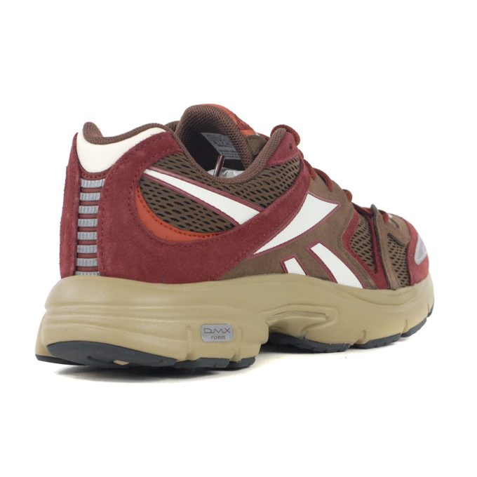 Reebok Men's Premier Road Plus VI Mahogany/Rich Maroon/Chalk Sneakers 100201155 - Image 3