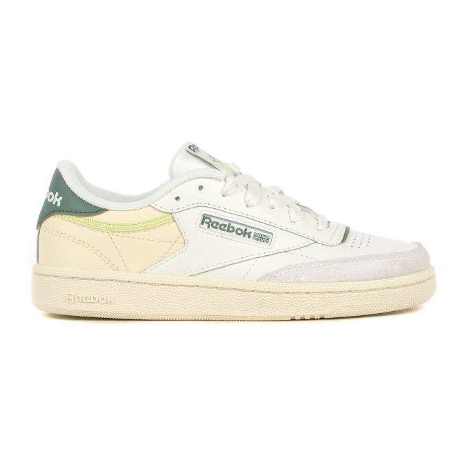 Reebok Women's Club C 85 Chalk/Green Sneakers 100201300