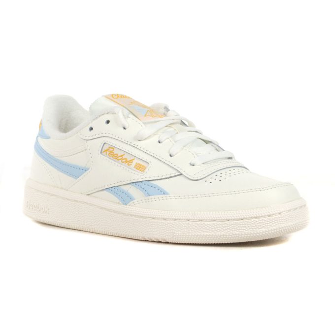 Reebok Women's Club C Revenge Chalk/Soft Blue Sneakers 100204579 - Image 2