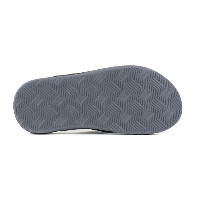 Reef Men's Cushion Spring Black/Grey Slides CI3638 - Image 3