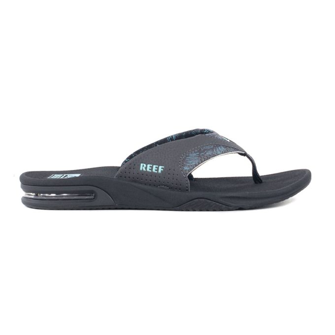 Reef Men's Fanning Slide Aquifer Palm Slides CJ4075