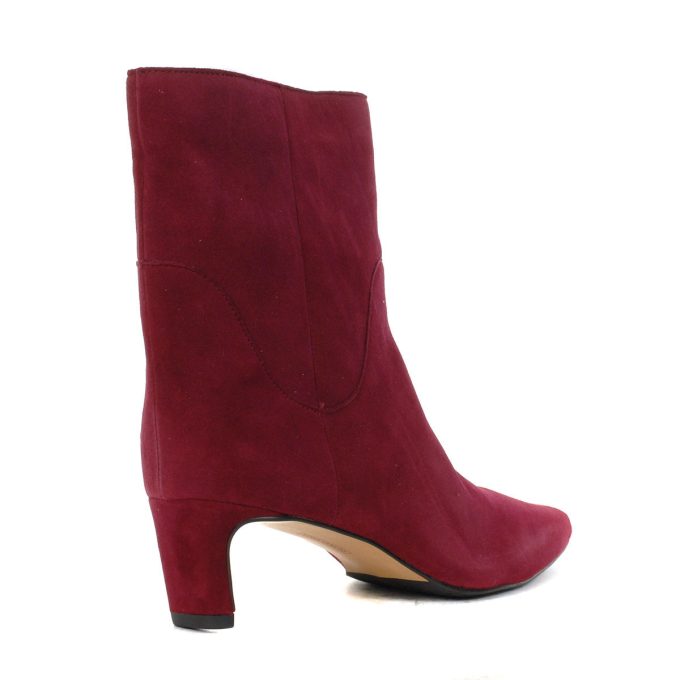 Vince Camuto Amariah Chianti Suede Heeled Booties - Image 3