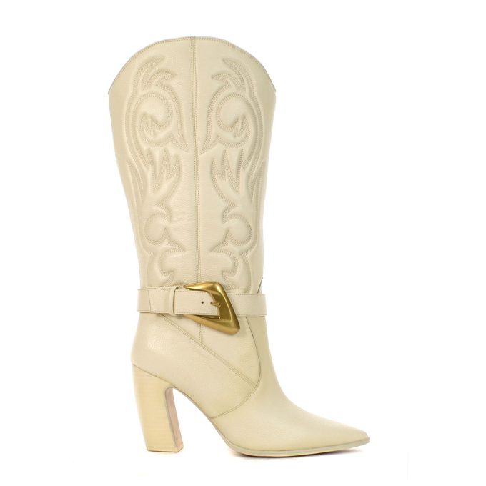 Vince Camuto Biancaa 2 Rich Cream Heeled High Boots