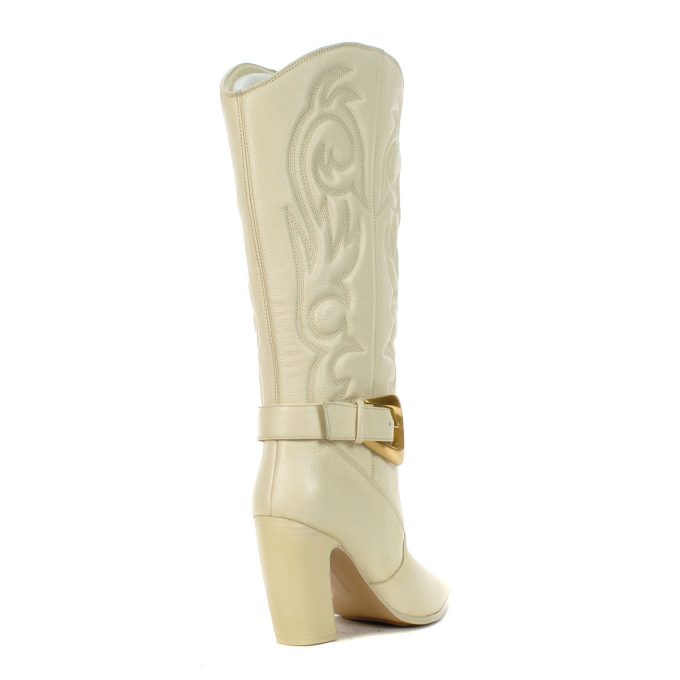 Vince Camuto Biancaa 2 Rich Cream Heeled High Boots - Image 3