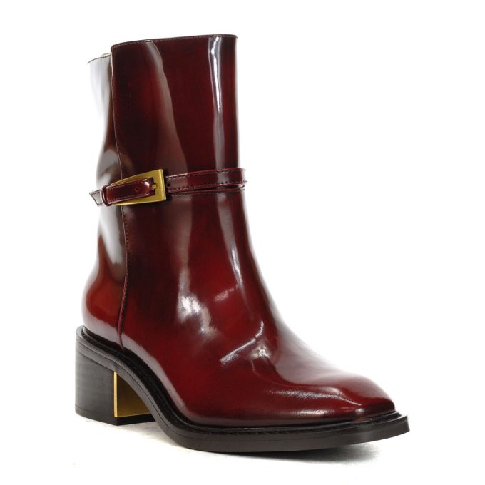 Vince Camuto Gali Chianti Leather Heeled Boots - Image 2