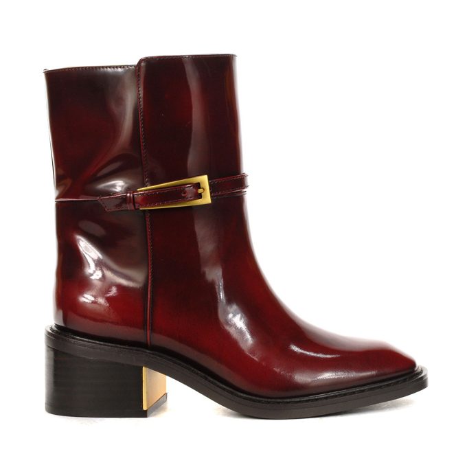 Vince Camuto Gali Chianti Leather Heeled Boots