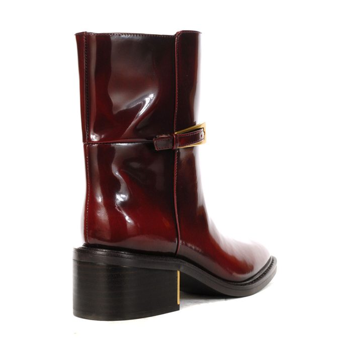 Vince Camuto Gali Chianti Leather Heeled Boots - Image 3