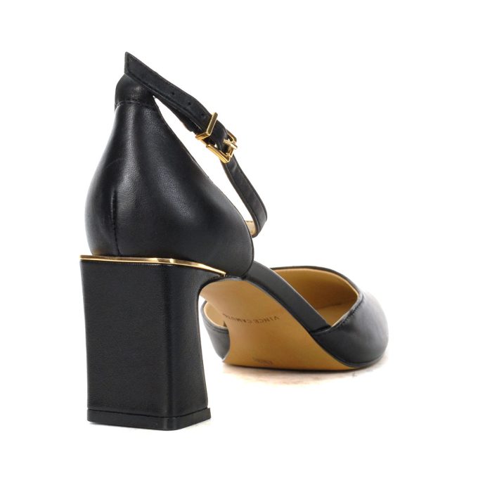 Vince Camuto Hendriy Black Leather Pumps - Image 3