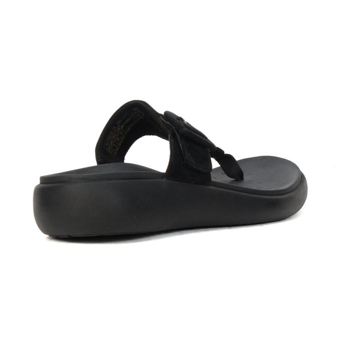 Vionic Women's Activate Recovery Black Sandals I8702L1001 - Image 3