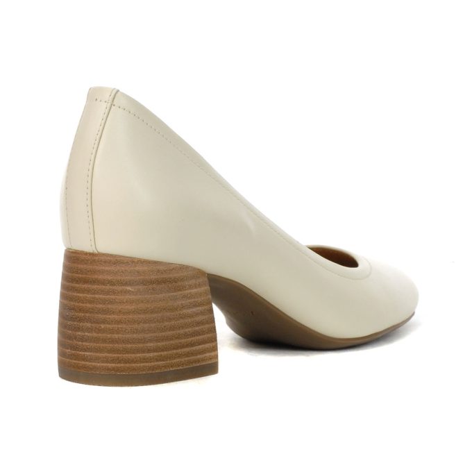 Vionic Women's Carmel Cream Leather Pumps I7869LA100 - Image 3