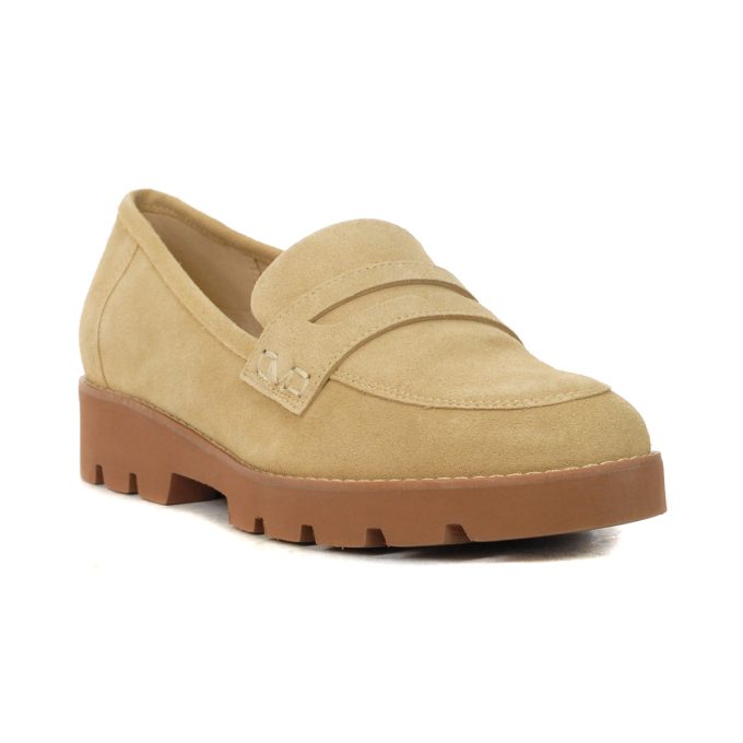 Vionic Women's Cheryl II Sand Suede Loafers I7819L2200 - Image 2