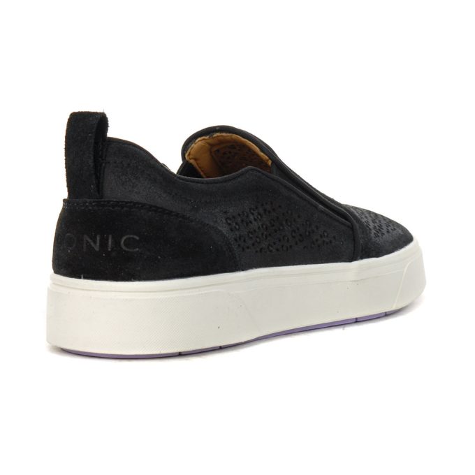 Vionic Women's Kimmie Perf Black Slip-On Sneakers I4686L1001 - Image 3