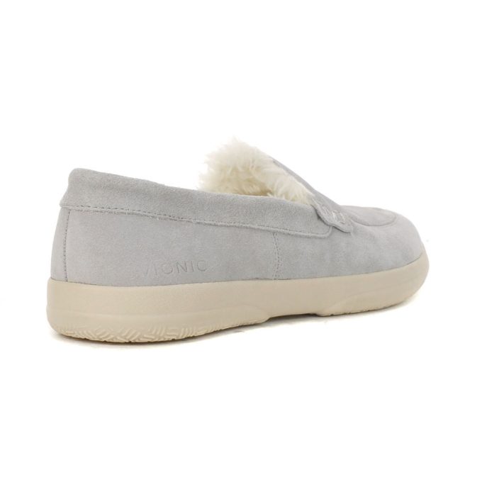 Vionic Women's Lynez Light Grey Slippers 10011399051 - Image 3