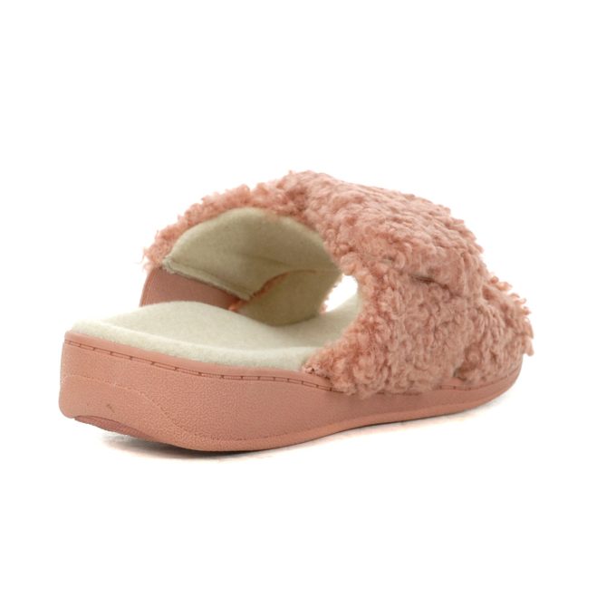 Vionic Women's Relax II Cinder Rose Curly Slippers J0895F1650 - Image 3