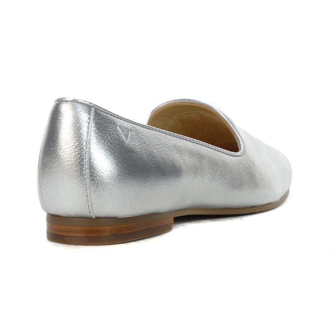 Vionic Women's Willa II Silver metallic Leather Slip-On Flats H7712LA022 - Image 3