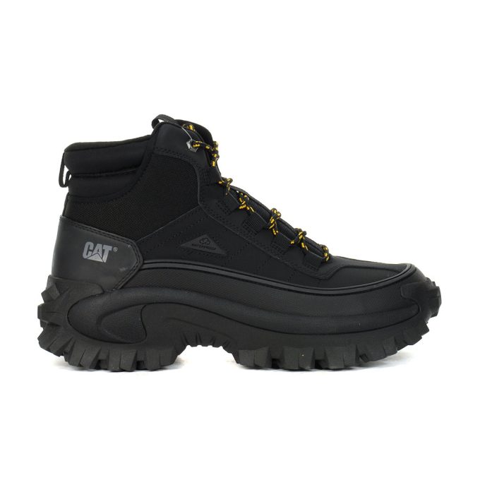 Caterpillar Men's Intruder Mid Black Waterproof Galosh/Booties P111559