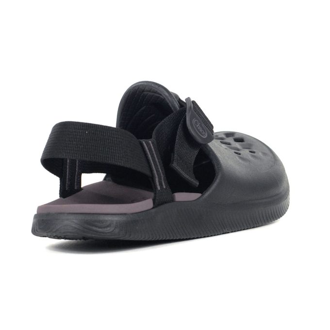 Chaco Women's Chillos Black Rubber Clogs JCH109158 - Image 3