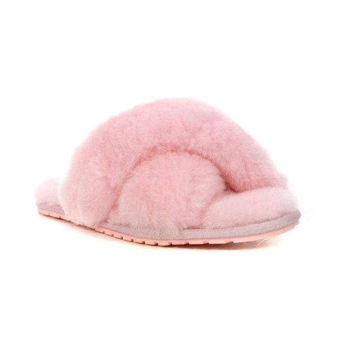 Emu Australia Women's Mayberry Baby Pink Slippers W11573.BABY - Image 2