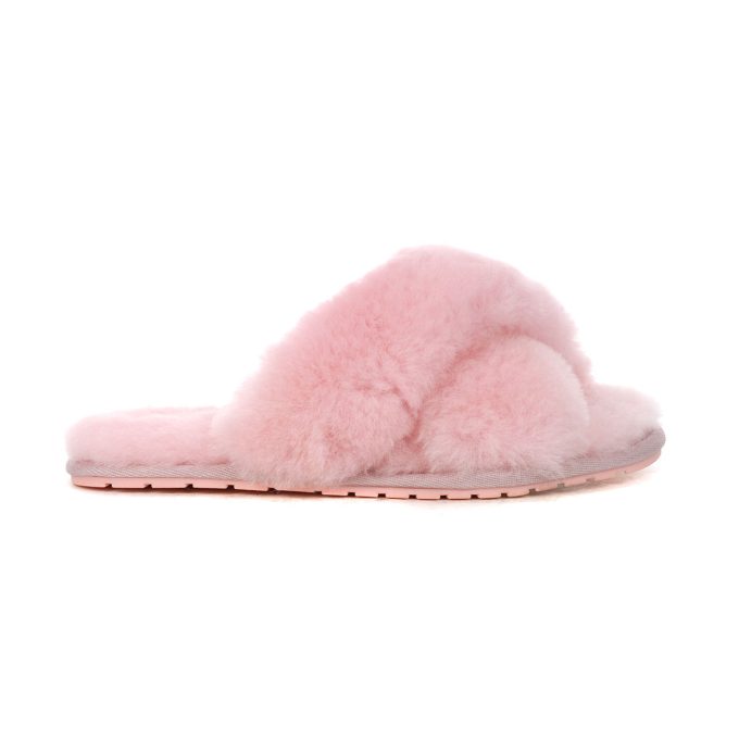 Emu Australia Women's Mayberry Baby Pink Slippers W11573.BABY