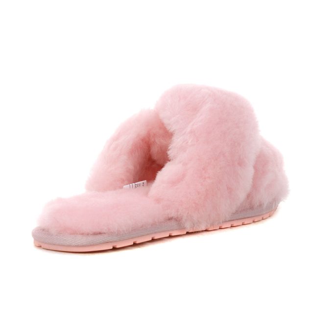 Emu Australia Women's Mayberry Baby Pink Slippers W11573.BABY - Image 3