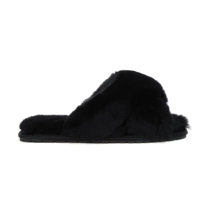 Emu Australia Women's Mayberry Black Slippers W11573.BLAK