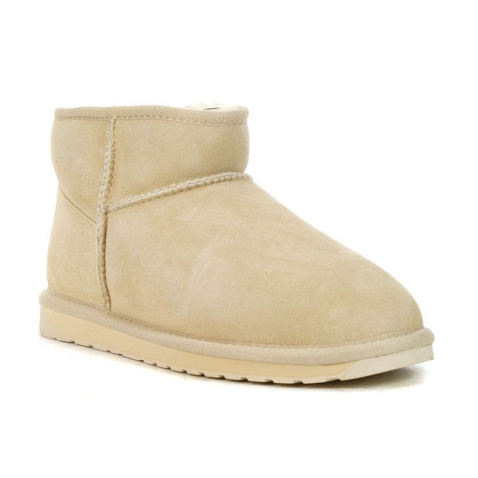 Emu Australia Women's Stinger Micro Macadamia Sheepskin Booties W10937.MACA - Image 2