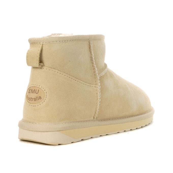 Emu Australia Women's Stinger Micro Macadamia Sheepskin Booties W10937.MACA - Image 3