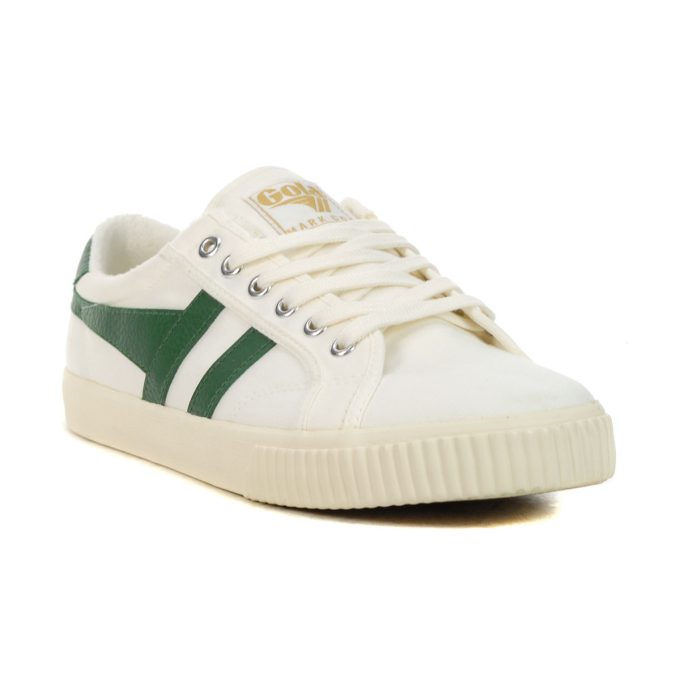 Gola Men's Tennis Mark Cox Off White/Dark Green Sneakers CMA280WN - Image 2