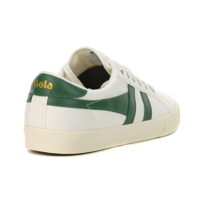 Gola Men's Tennis Mark Cox Off White/Dark Green Sneakers CMA280WN - Image 3