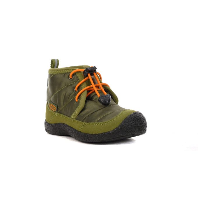 Keen Big Kids Howser II Capulet Olive/Russet Orange Chukka Boots 1025518 - Image 2