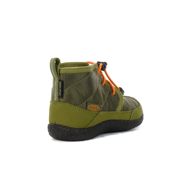 Keen Big Kids Howser II Capulet Olive/Russet Orange Chukka Boots 1025518 - Image 3