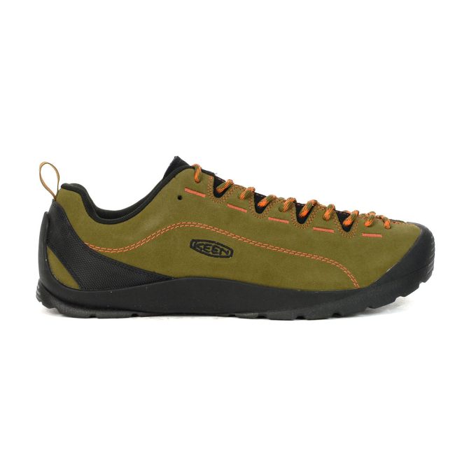 Keen Men's Jasper Dark Olive/Scarlet Ibis Shoes 1029403