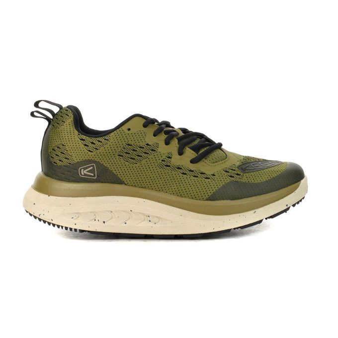 Keen Men's WK400 Martini Olive/Black Walking Shoes 1028888