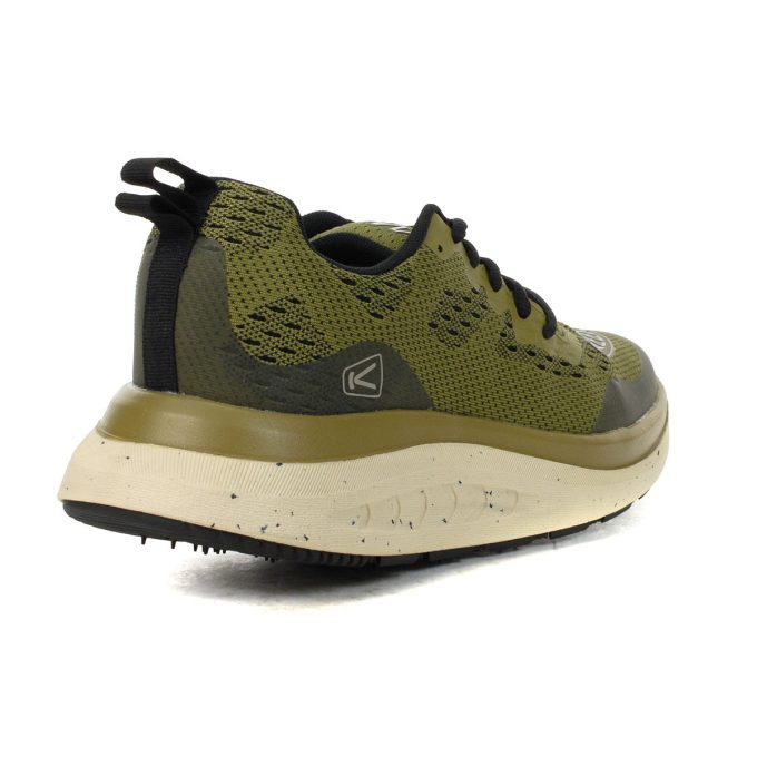 Keen Men's WK400 Martini Olive/Black Walking Shoes 1028888 - Image 3