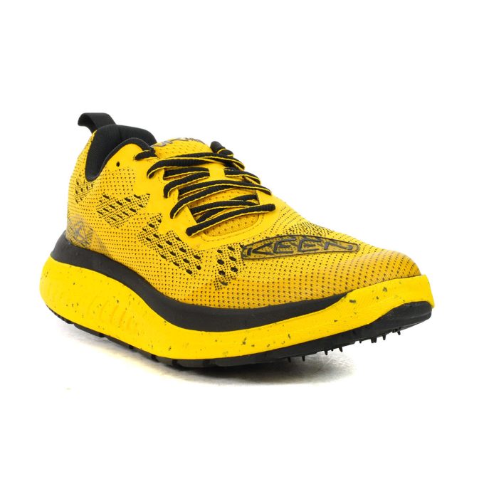 Keen Men's WK400 Yellow/Black Walking Shoes 1027483 - Image 2