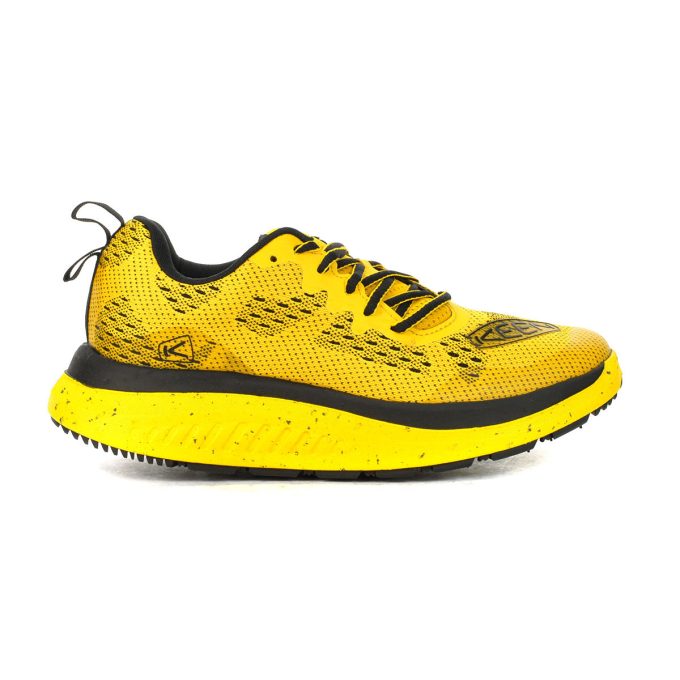 Keen Men's WK400 Yellow/Black Walking Shoes 1027483