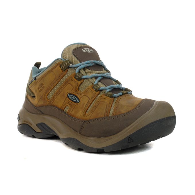 Keen Women's Circadia Syrup/North Atlantic Waterproof Hiking Shoes 1027351 - Image 2