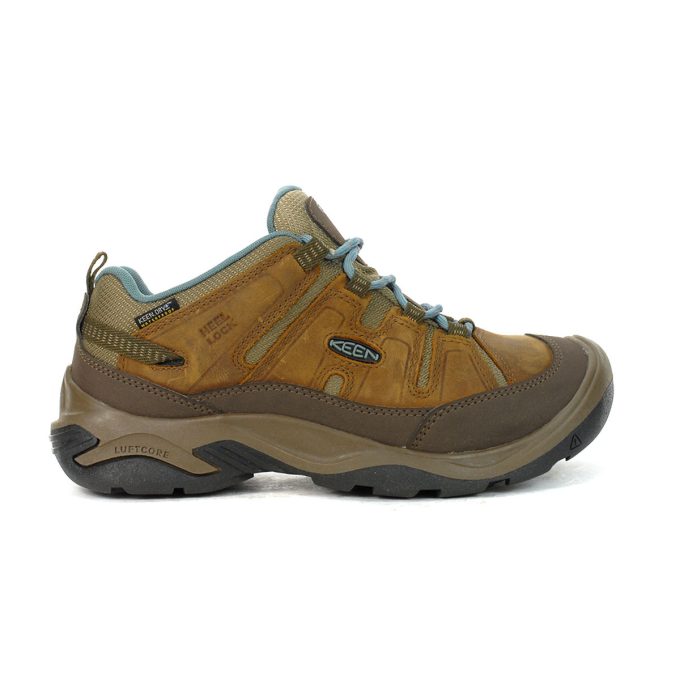 Keen Women's Circadia Syrup/North Atlantic Waterproof Hiking Shoes 1027351