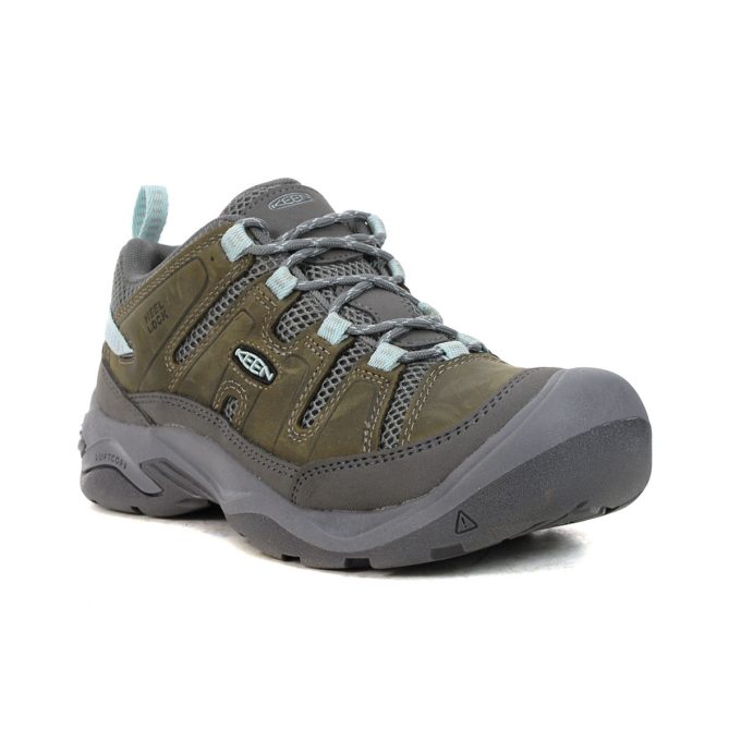 Keen Women's Circadia Vent Steel Grey/Cloud Blue Hiking Shoes 1026776 - Image 2