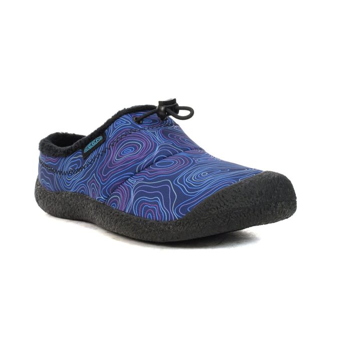 Keen Women's Howser III Black/Blue Atoll Slip-On Shoes 1029440 - Image 2