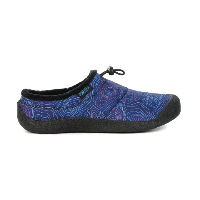 Keen Women's Howser III Black/Blue Atoll Slip-On Shoes 1029440