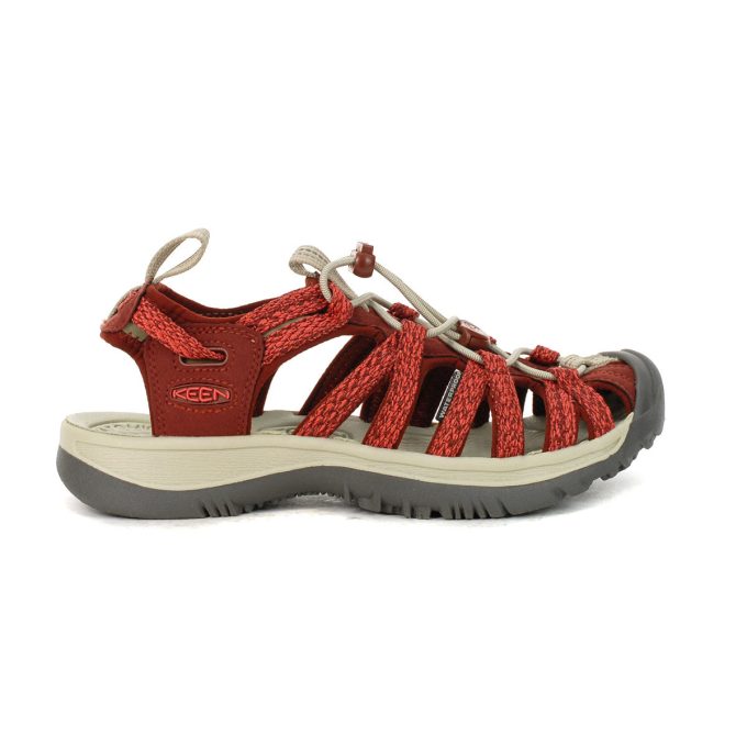 Keen Women's Whisper Cayenne/Fried Brick Sandals 1028817