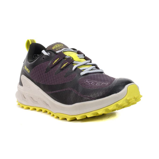 Keen Women's Zionic Plum/Daiquiri Green Trail Running Shoes 1029493 - Image 2