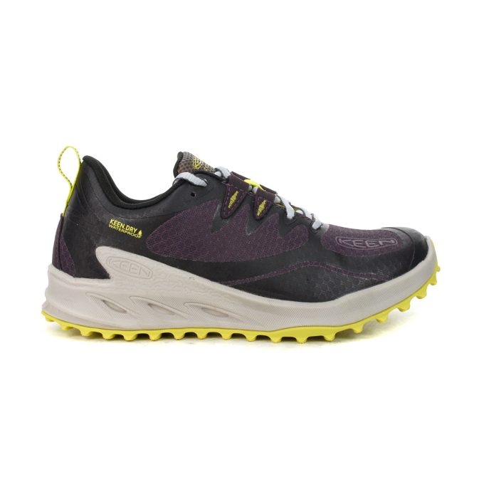 Keen Women's Zionic Plum/Daiquiri Green Trail Running Shoes 1029493