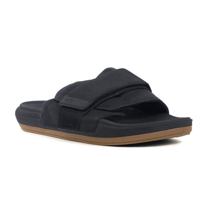 Reef Men's The Sojourn Black/Gum Slides CJ4028 - Image 2