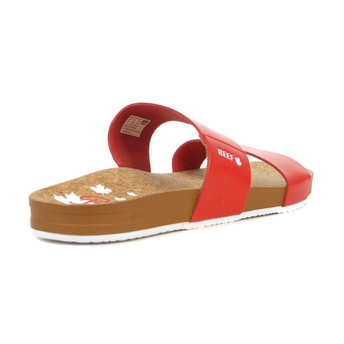 Reef Women's Cushion Vista Canada Red Sandals CJ3376 - Image 3