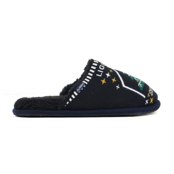 Reef x Tipsy Elves Men's Light That Sh*t Up Black Slippers CI9816