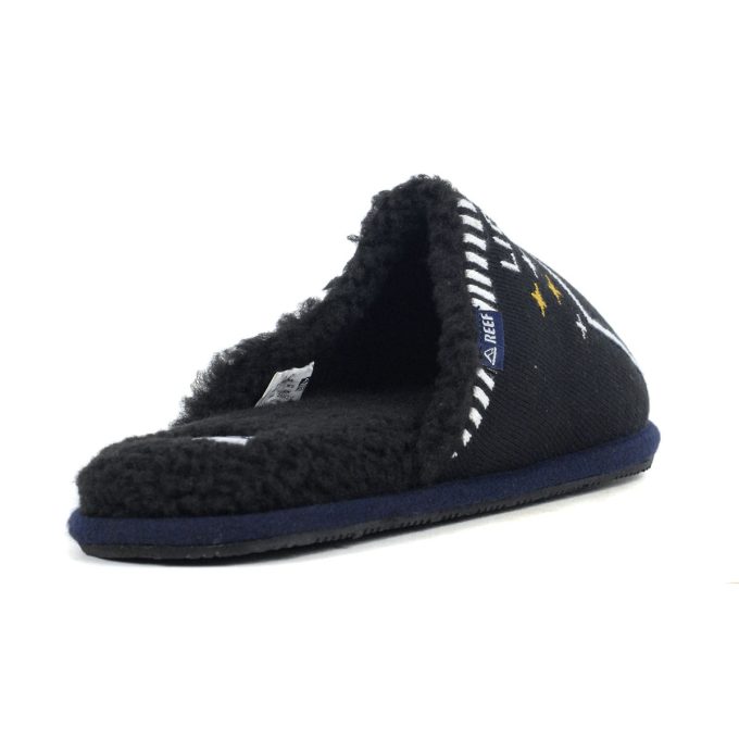 Reef x Tipsy Elves Men's Light That Sh*t Up Black Slippers CI9816 - Image 3